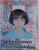 Adam's photo for his 'Newtown Tech Club' Id card, taken around 2006.